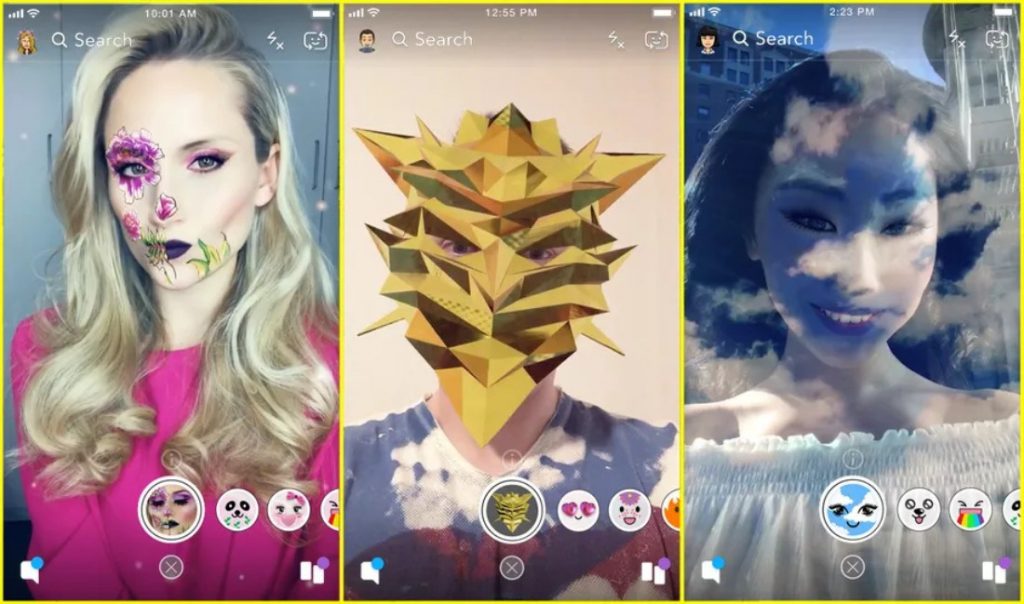 تطبيق سناب شات يتيح ميزة للمستخدمين تسمح بإنشاء الفلاتر الخاصة بهم 2 Snapchat Filters - مدونة التقنية العربية