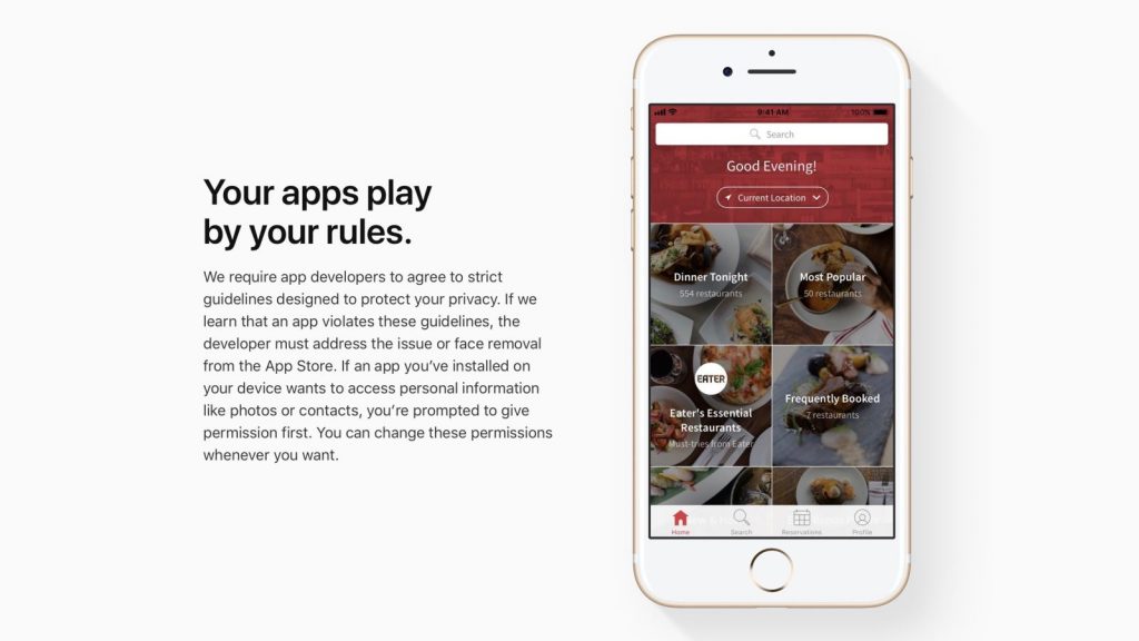 تعرف على كيفية التحقق من التطبيقات التي بإمكانها الوصول إلى كاميرا وميكروفون هاتف iPhone 2 apple privacy apps - مدونة التقنية العربية