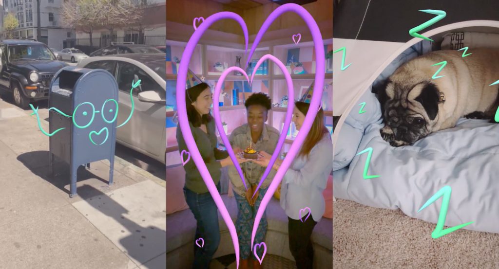 facebook 3d drawing augmented reality1 - مدونة التقنية العربية