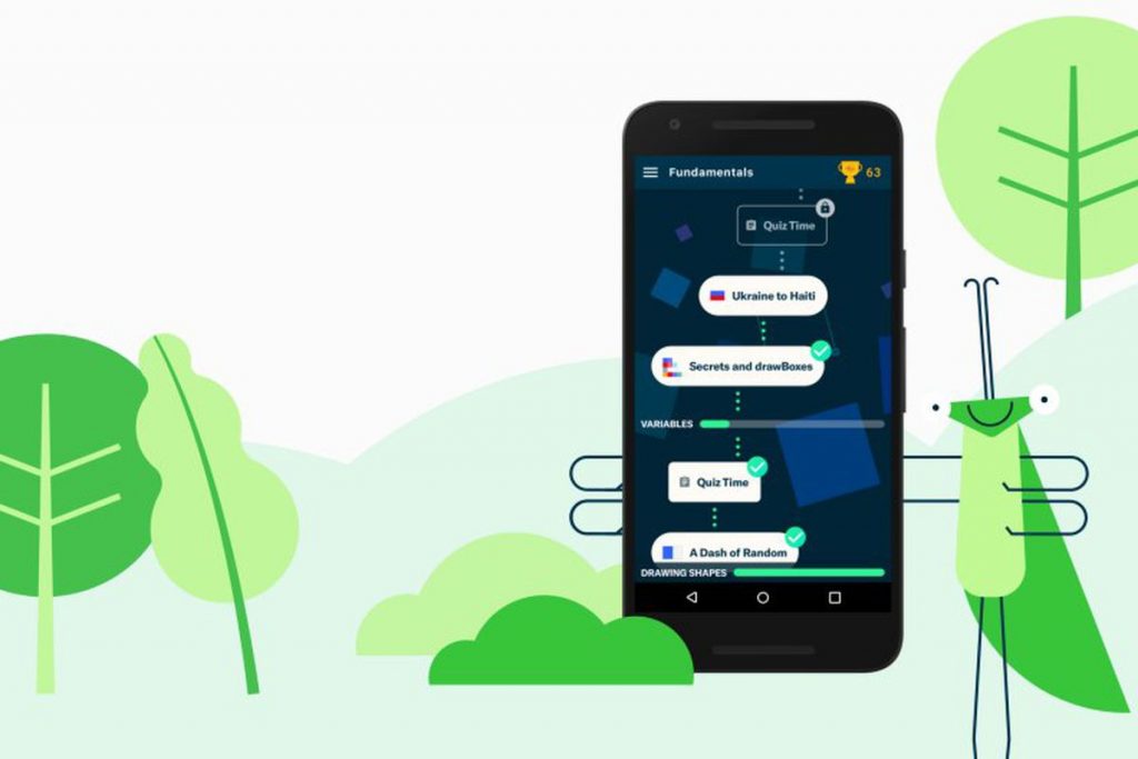 تطبيق Grasshopper لتعلم أساسيات البرمجة مجاناً مقدم من جوجل 7 grasshopper.0 1 - مدونة التقنية العربية