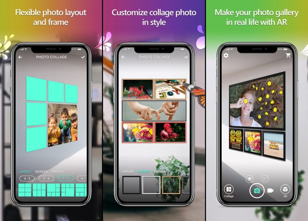 تطبيق AR 360 لعرض صورك بتقنية الواقع المعزز وإنشاء صور مجمعة مميزة 2 AR 360 Photo Collage Camera - مدونة التقنية العربية