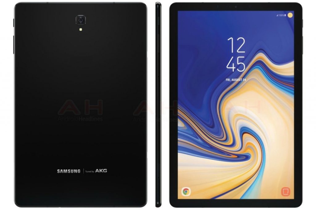 تسريبات تكشف عن كامل مواصفات جالكسي تاب S4 الجديد المنتظر من سامسونج 1 T32 Tab S4 press render leak - مدونة التقنية العربية