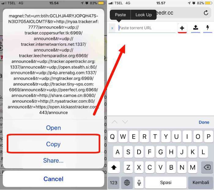 02 Torrent iOS mte Copy Paste Magnet - مدونة التقنية العربية