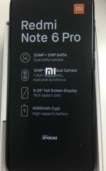 Redmi Note 6 Pro - مدونة التقنية العربية
