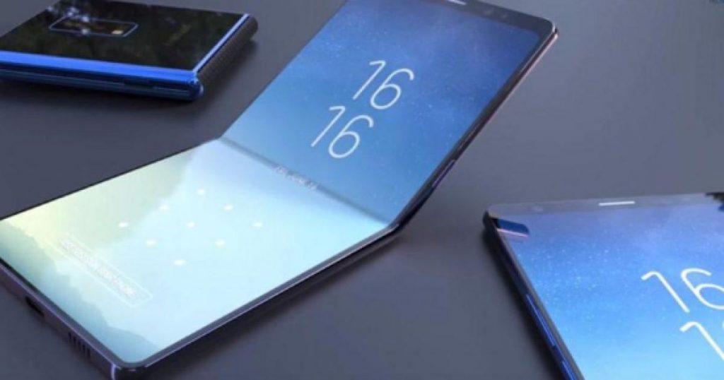 تسريبات جديدة لهاتف سامسونج القابل للطي تكشف مواصفاته 2 concepto de arte del telefono plegable de samsung 1941697 - مدونة التقنية العربية