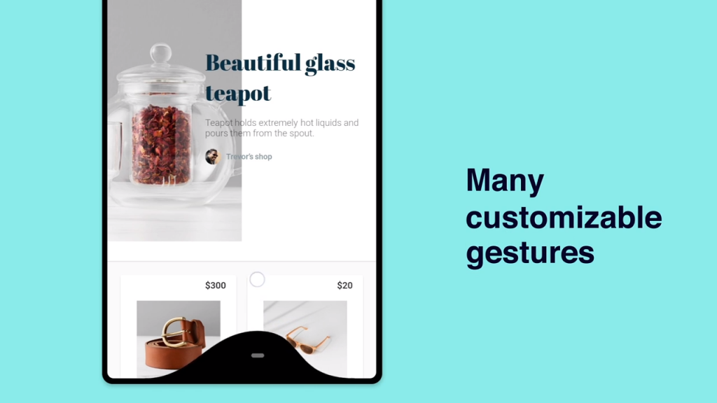 التطبيق الرائع Navigation Gestures للاستمتاع بإيماءات آيفون X وأندرويد P 2 m - مدونة التقنية العربية