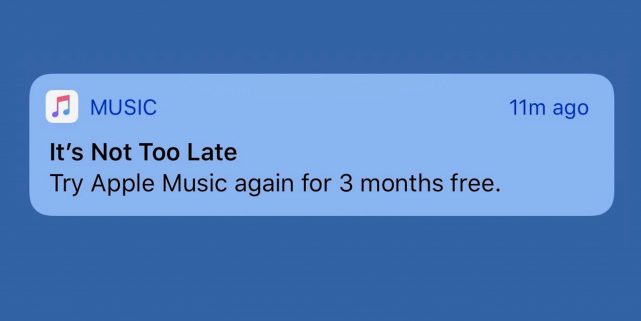 apple music notifications - مدونة التقنية العربية