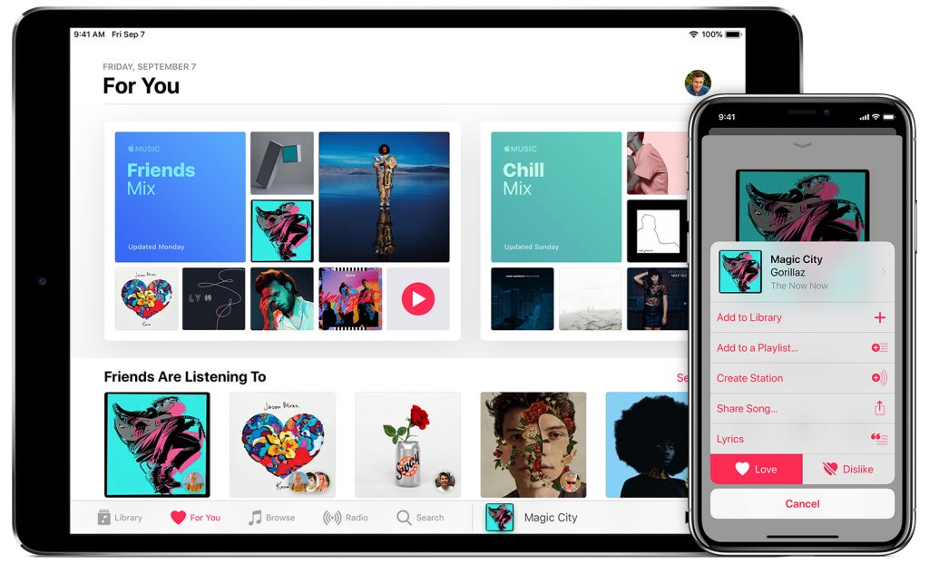 iphone x ipad pro personalize music hero - مدونة التقنية العربية
