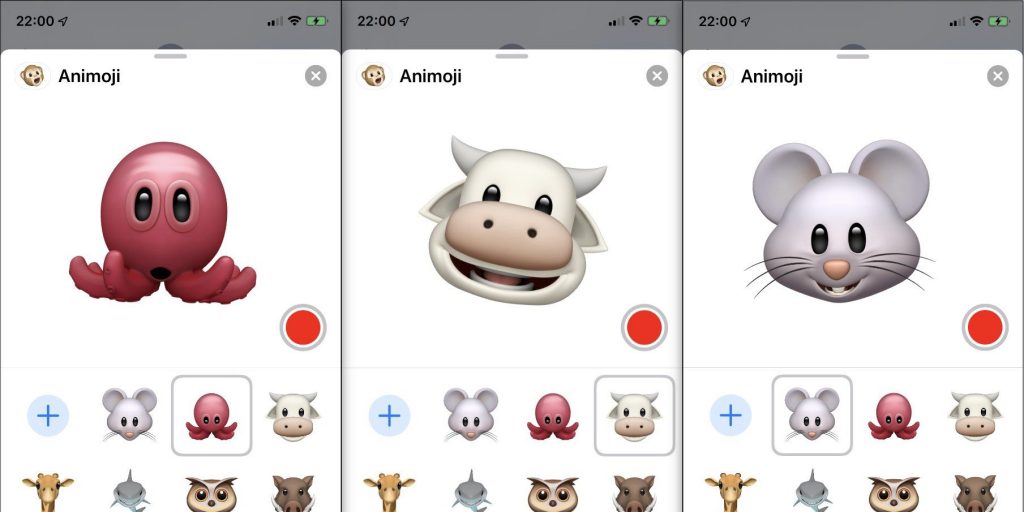 نظام تشغيل iOS 13 الجديد من آبل يحتوي على ثلاثة رموز Animoji جديدة مميزة 4 Animoji and Memoji Stickers - مدونة التقنية العربية