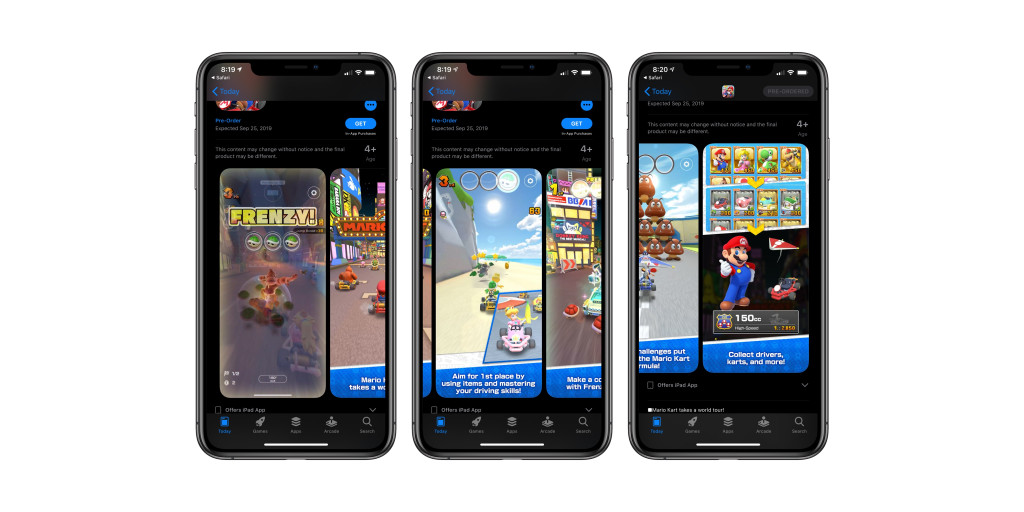 لعبة Mario Kart Tour الشهيرة قادمة على أجهزة الآيفون في هذا الموعد لعبة Mario Kart Tour قادمة على أجهزة iPhone - لعبة Mario Kart Tour الشهيرة قادمة على أجهزة الآيفون في هذا الموعد