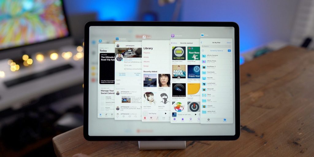 آبل تشارك مجموعة من الفيديوهات تستعرض فيها مزايا نظام تشغيل iPadOS 3 Multitasking iPadOS 13 - مدونة التقنية العربية