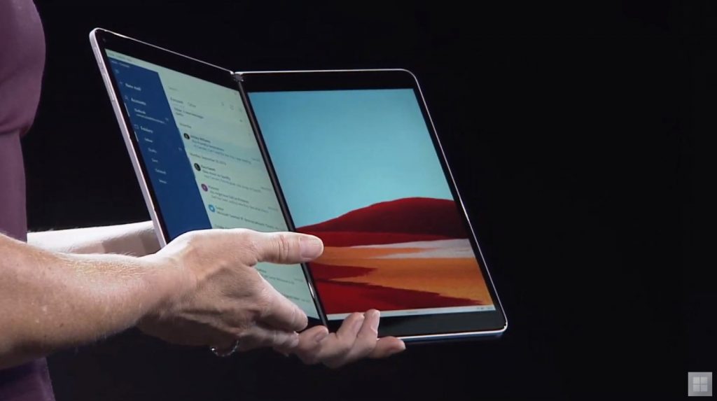 مايكروسوفت تكشف عن جهاز Surface Neo بشاشة مزدوجة مع إصدار خاص من ويندوز 10 3 جهاز Surface Neo