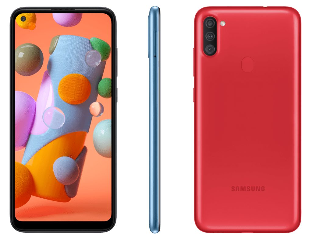 سامسونج تكشف عن الجوال متوسط المواصفات Galaxy A11 1 Galaxy A 11 three color hero scaled 1 - مدونة التقنية العربية