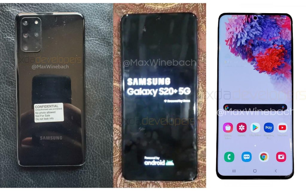 مواصفات هواتف Galaxy S20 وGalaxy S20 Plus وأيضاً Galaxy S20 Ultra قبل الإعلان الرسمي 3 Galaxy S20 plus - مدونة التقنية العربية