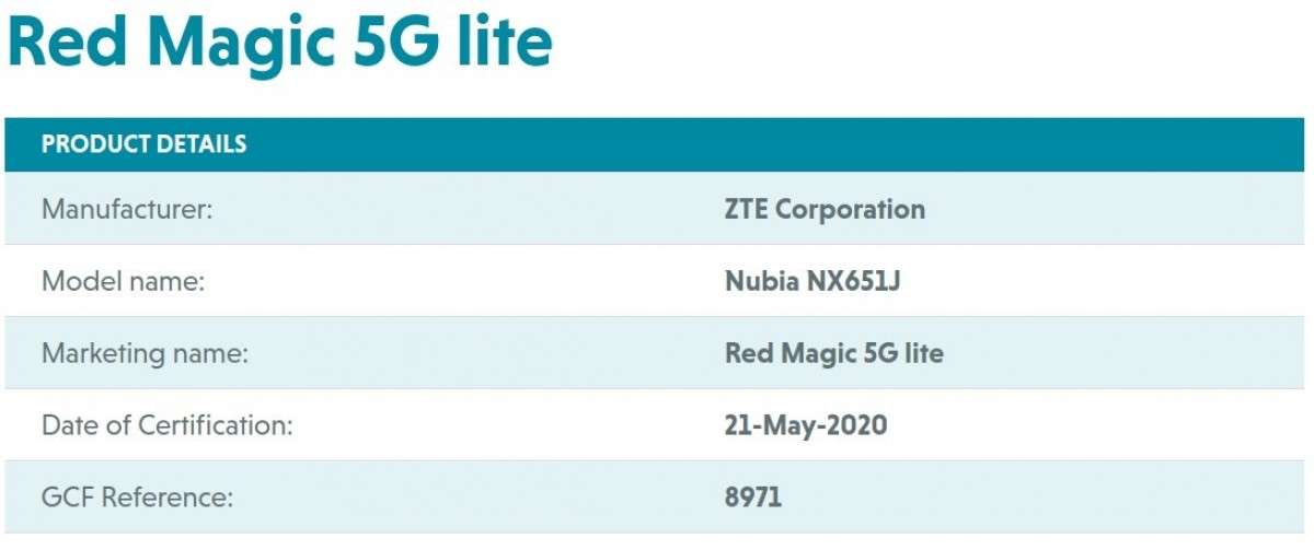 Nubia Red Magic 5G Lite - مدونة التقنية العربية