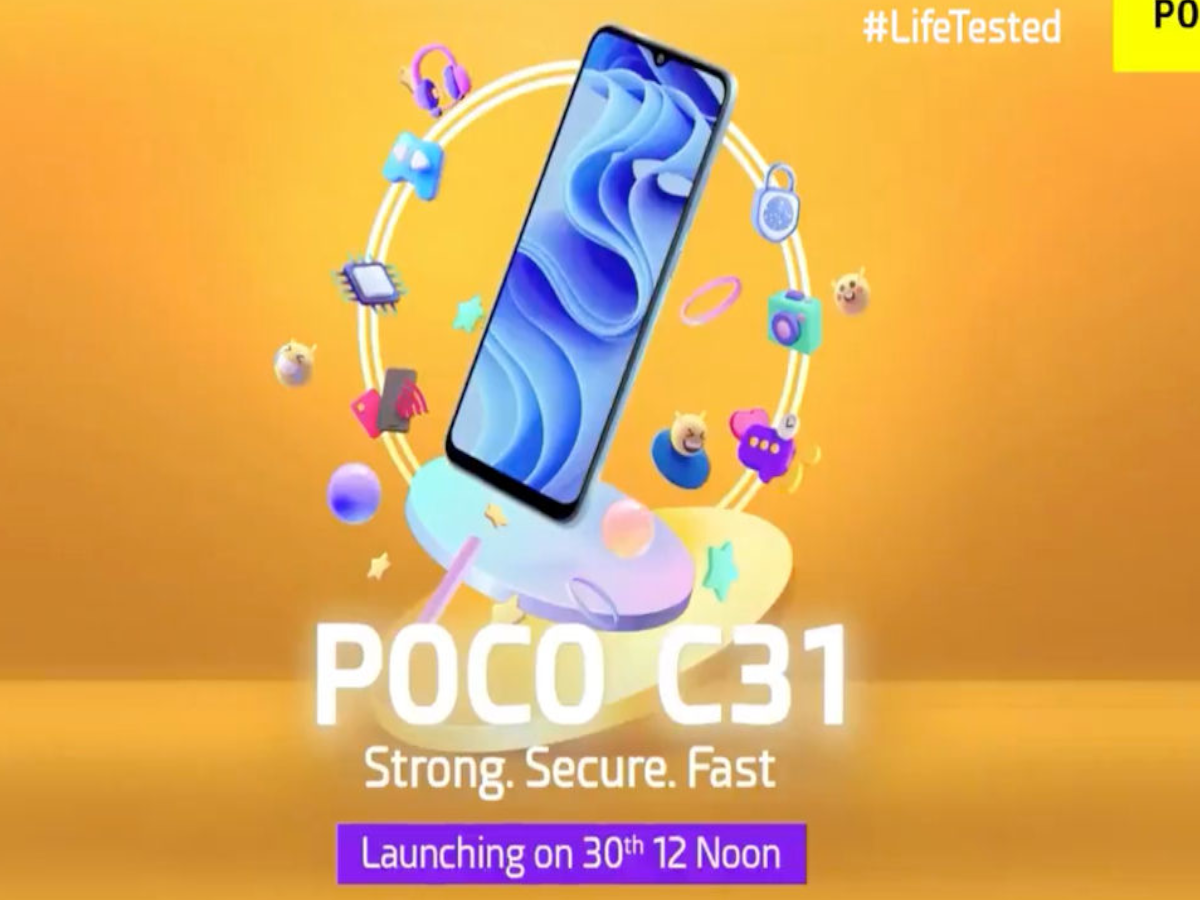 POCO C31 teaser - مدونة التقنية العربية