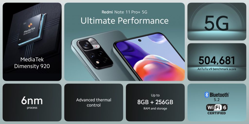 شاومي تعلن عن Redmi 10 5G وNote 11S 5G وتطلق 11 Pro Plus 5G في الأسواق العالمية 4 Redmi Note 11 Pro Plus 5G - مدونة التقنية العربية