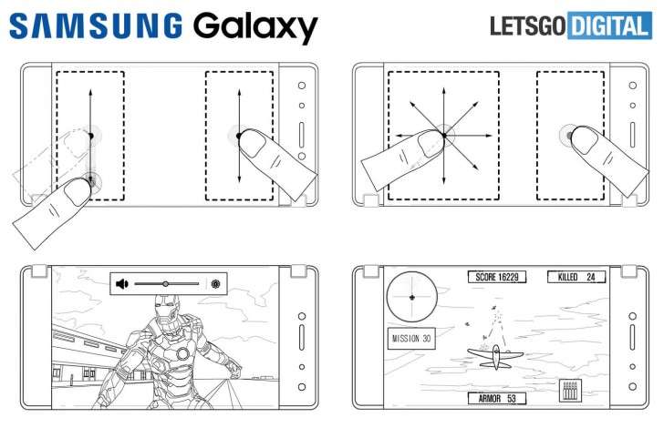 Samsung patents foldable dual screen phone