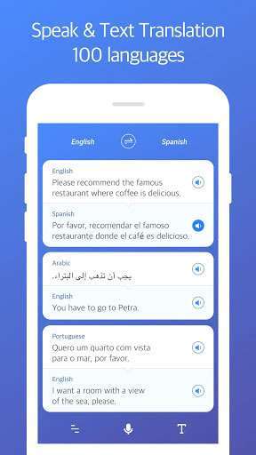 تطبيق Voice Translate - مترجم صوتي وكتابي دون اتصال انترنت