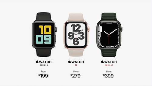 يبدأ سعر ساعة الجيل السابع من ساعة ابل Apple Watch Series 7 من 400 دولار أمريكي.