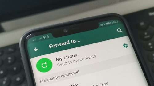 Forwarded Messages in WhatsApp