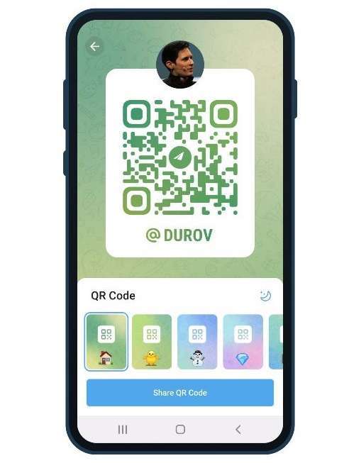 Telegram QR - مدونة التقنية العربية