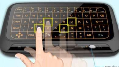 احصل على لوحة المفاتيح H18 اللاسلكية مع ميزة اللمس - مدونة التقنية العربية