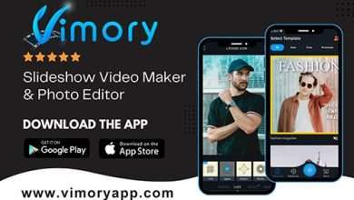 VIMORY محرر وصانع صور Slideshow احترافي على هاتفك 390x220 - تطبيق VIMORY - محرر وصانع صور Slideshow احترافي على هاتفك!