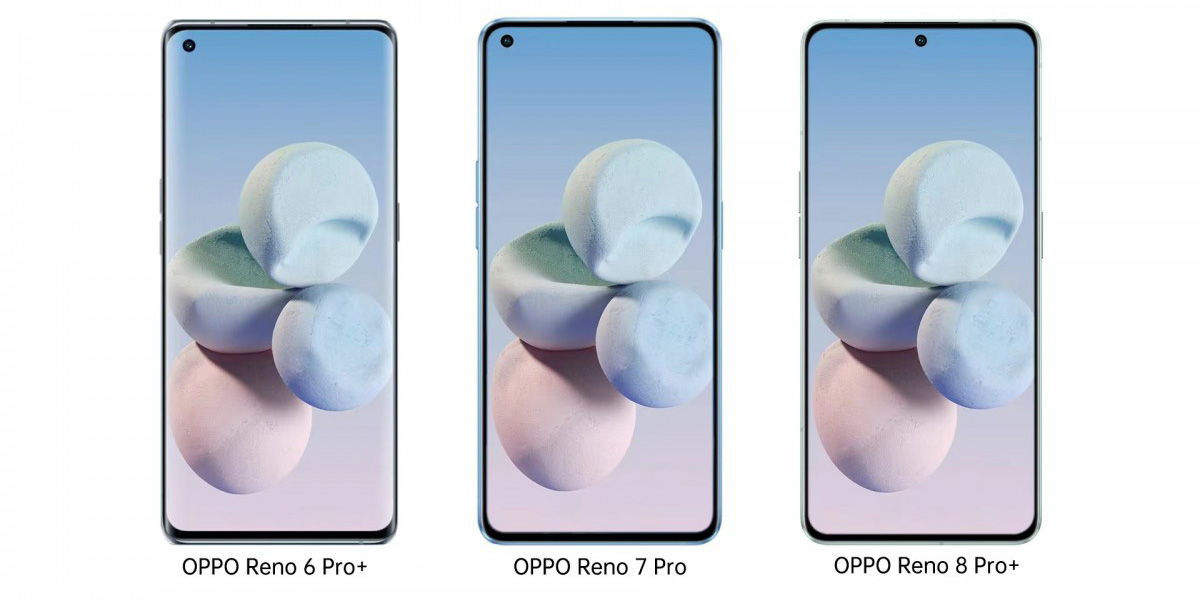 Oppo Reno8 Pro display render - مدونة التقنية العربية