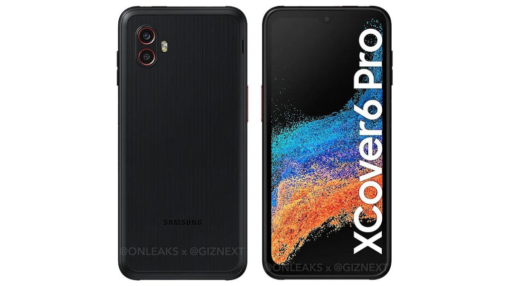 صور مسربة توضح تصميم ومواصفات هاتف Galaxy Xcover6 Pro