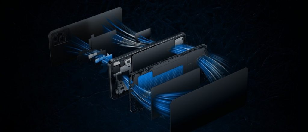 Poco تلمح إلى نظام التبريد بهاتف F4 5G