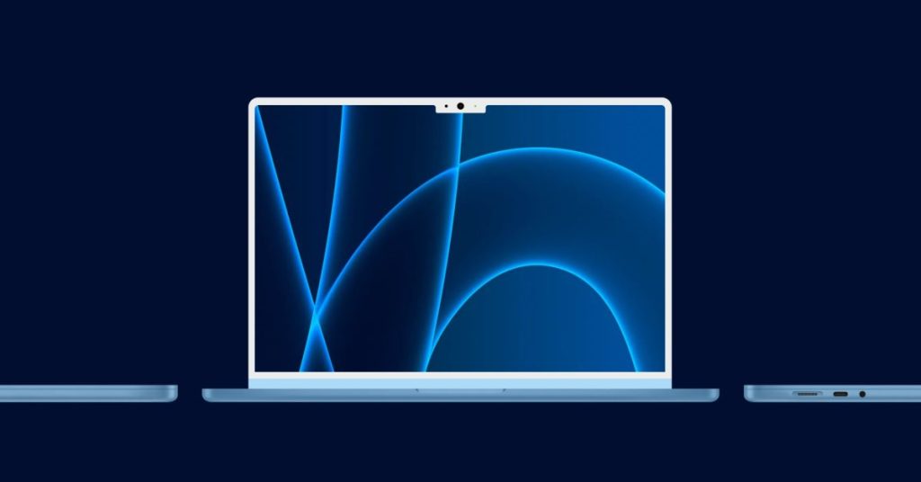 أبل ستشحن ما يصل إلى 7 مليون جهاز MacBook Air بلون جديد