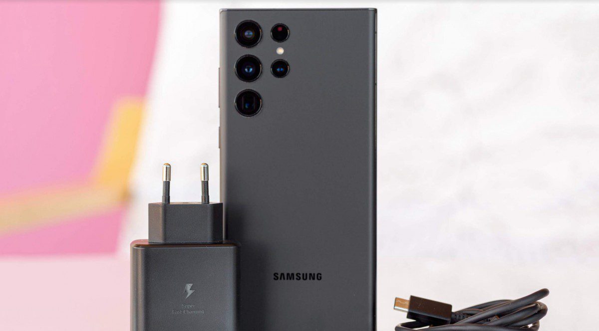 سامسونج تعتمد هاتف Galaxy S23 Ultra القادم بتقنية شحن 25W