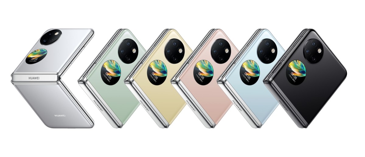 Huawei Pocket S colors - مدونة التقنية العربية
