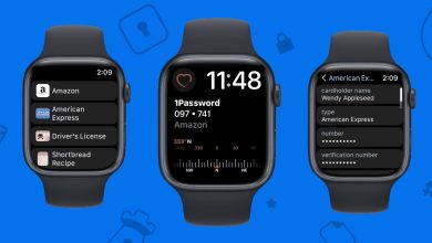 تطبيق 1Password 8 متوفر الآن على Apple Watch