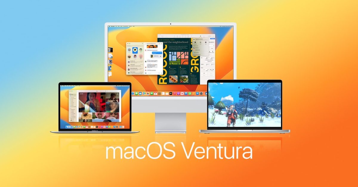 نظام macOS Ventura سيصل لجميع المستخدمين في 24 أكتوبر