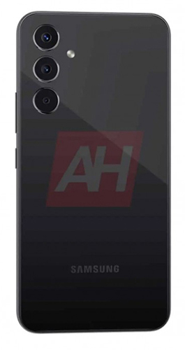 Samsung Galaxy A54 in black - مدونة التقنية العربية