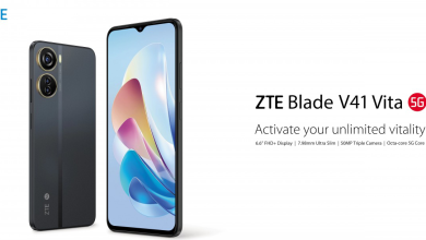 الإعلان عن هاتف ZTE Blade V41 Vita بمعالج Dimensity 810 وسعر 340 دولار