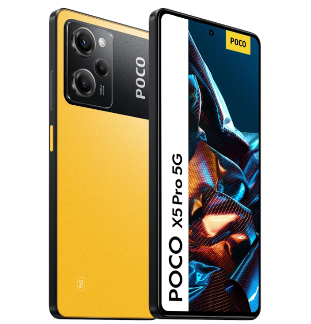 POCO X5 Pro in yellow - مدونة التقنية العربية