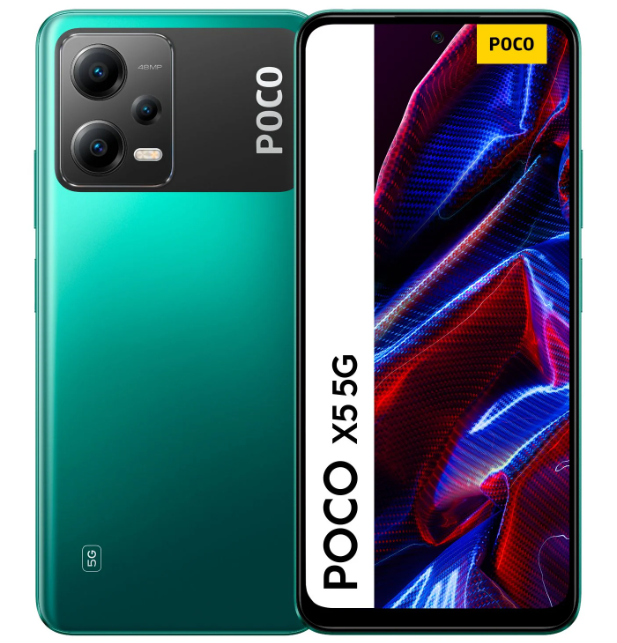 POCO X5 in green - مدونة التقنية العربية