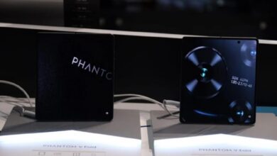 Tecno تكشف عن هاتفها القابل للطي Phantom V Fold في مؤتمر #MWC23