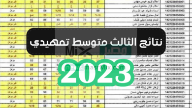 الثالث المتوسط تمهيدي 2023 العراق - مدونة التقنية العربية
