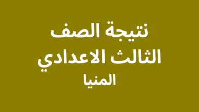 الصف الثالث الاعدادي 2023 المنيا.webp - مدونة التقنية العربية