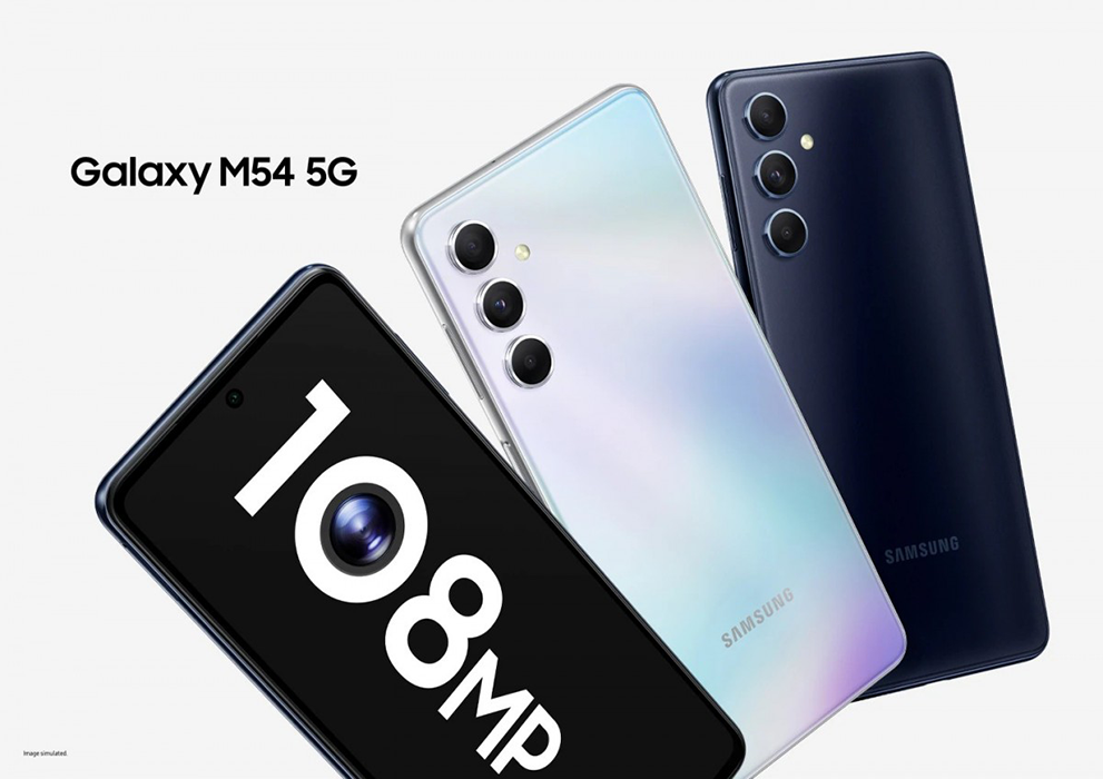 سامسونج تطلق هاتف Galaxy M54 بمستشعر رئيسي بدقة 108 ميجا بيكسل