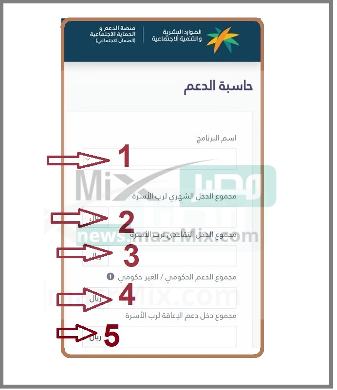 رابط حاسبة الضمان الاجتماعي المطور 1 - مدونة التقنية العربية