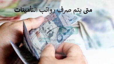 يتم صرف رواتب التأمينات - مدونة التقنية العربية