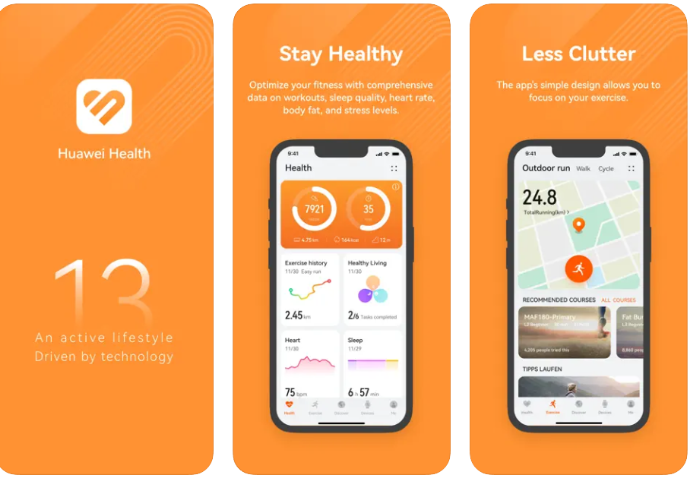 إزالة تطبيق Huawei Health من متجر Google Play