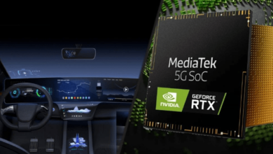 تعاون شركتي Nvidia و MediaTek لتطوير أنظمة السيارات المتقدمة