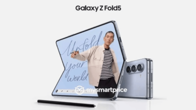 صور إعلامية رسمية لهاتف Galaxy Z Fold5 المرتقب