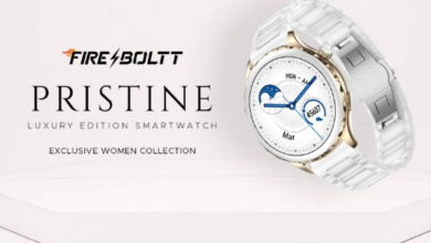 إطلاق ساعة Fire-Boltt Pristine الذكية المصممة للنساء والمزودة بمكالمات بلوتوث
